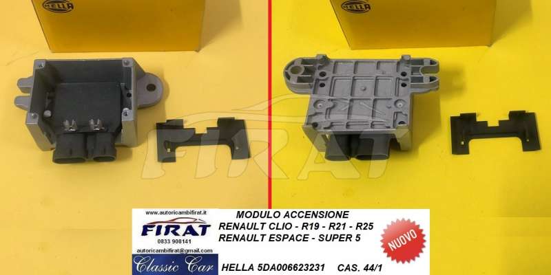 MODULO ACCENSIONE RENAULT CLIO - SUPER 5 - R19 (5DA006623231)
